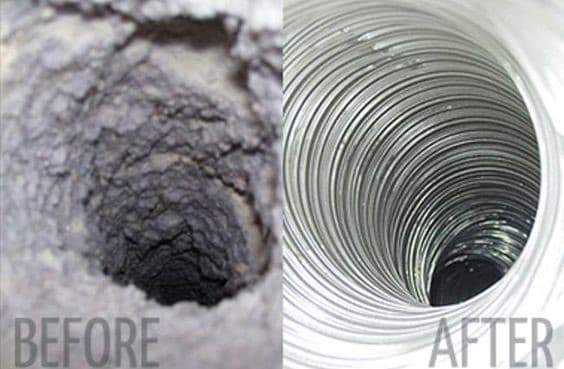 Dryer vent cleaning